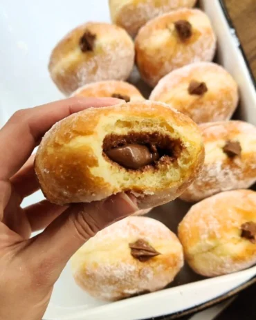 Berliner krofne punjene sa kremom