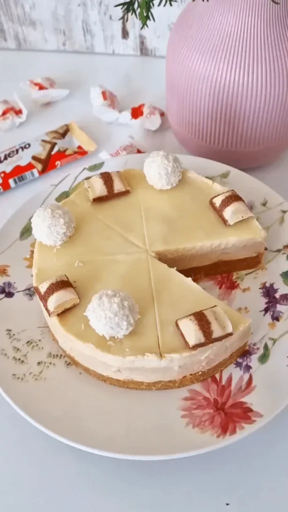 Kinder Rafaelo Cheesecake
