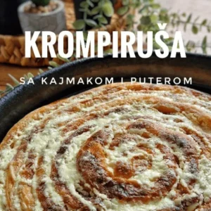 Krompiruša sa Kajmakom i Puterom