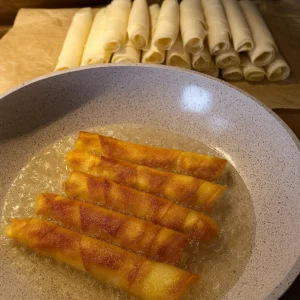 burek štapići u tavi