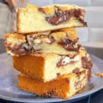 Kinder Nutella Blondies