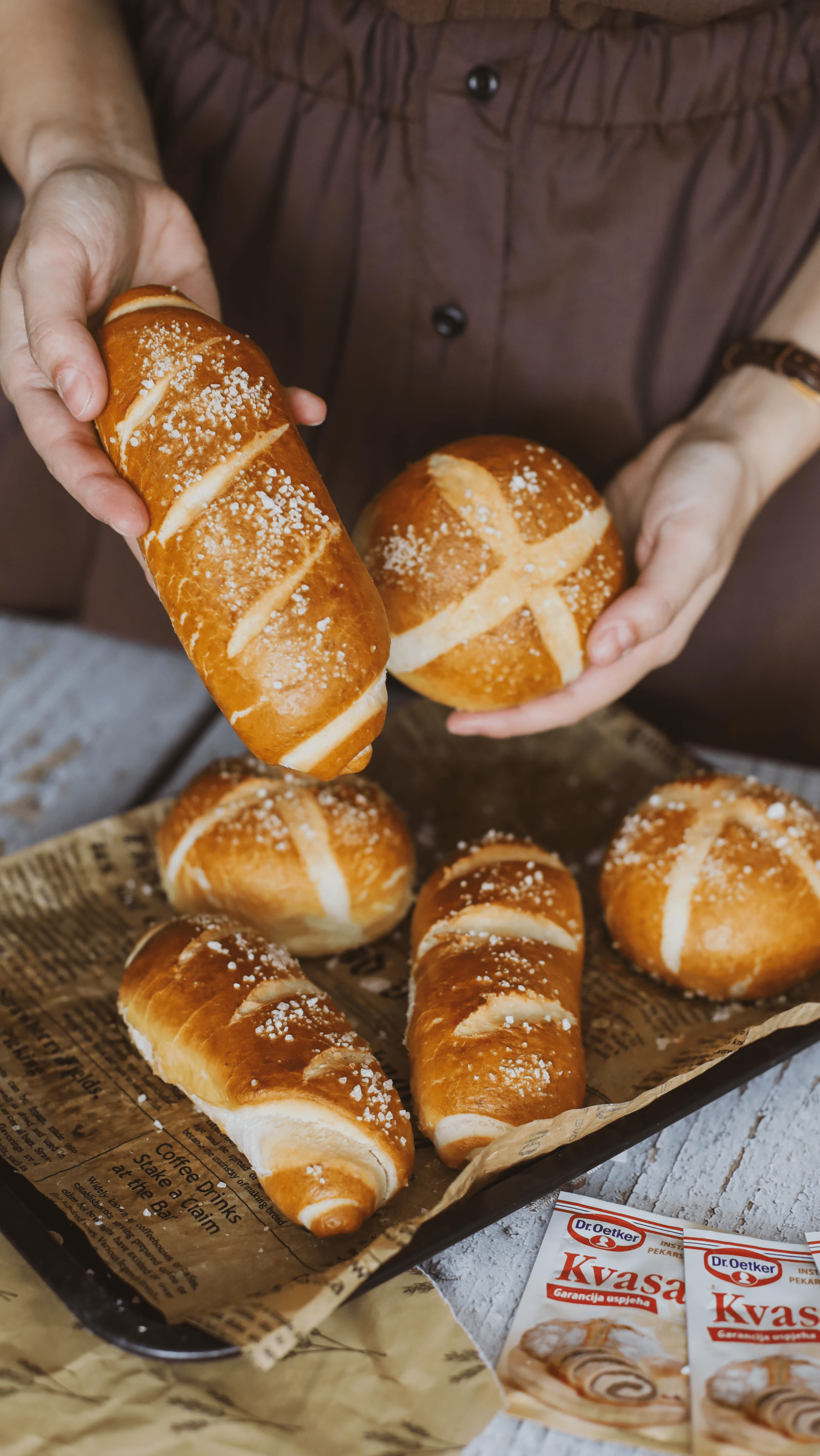 Recept za domaće Bavarsko pecivo