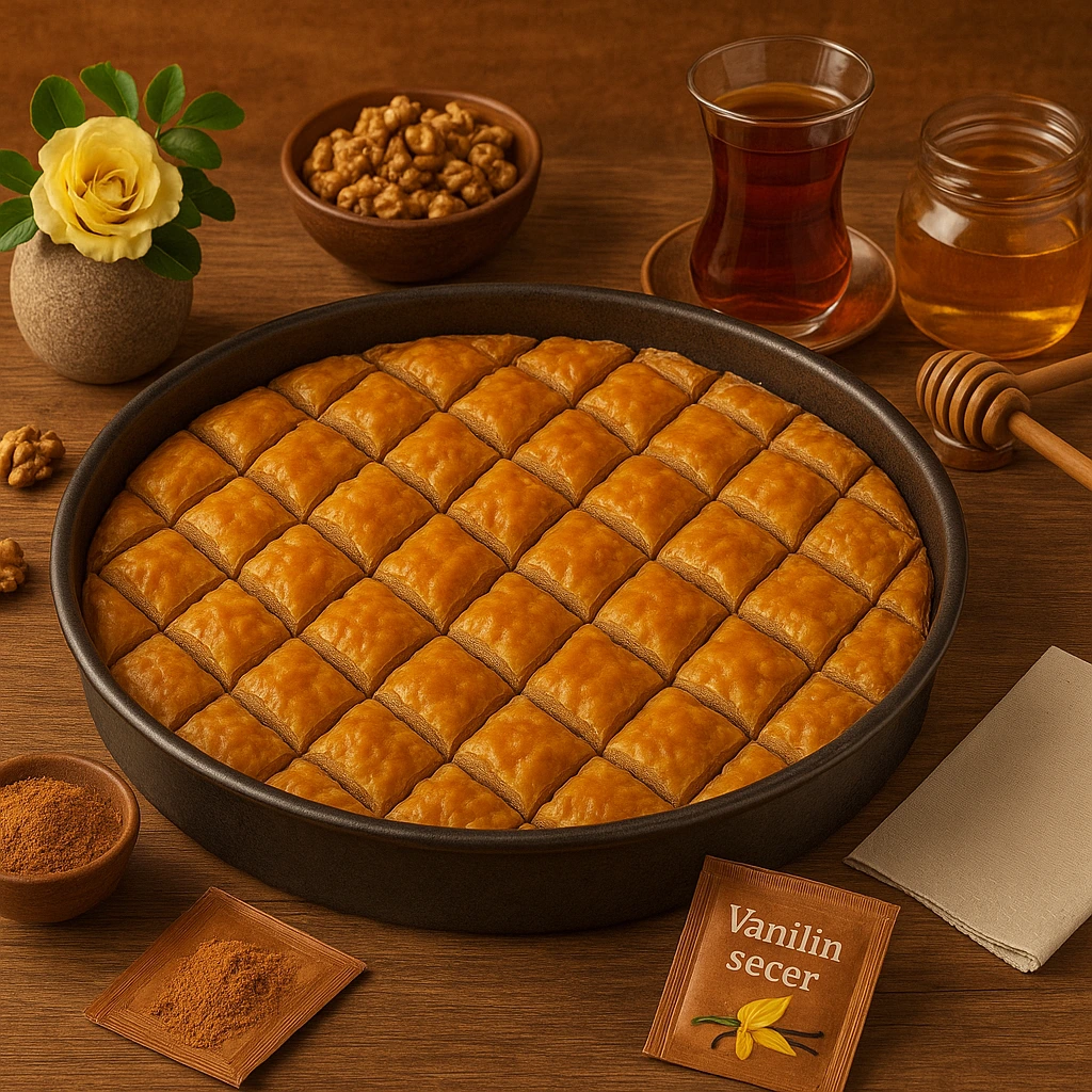 Recept za domaću baklavu s orasima
