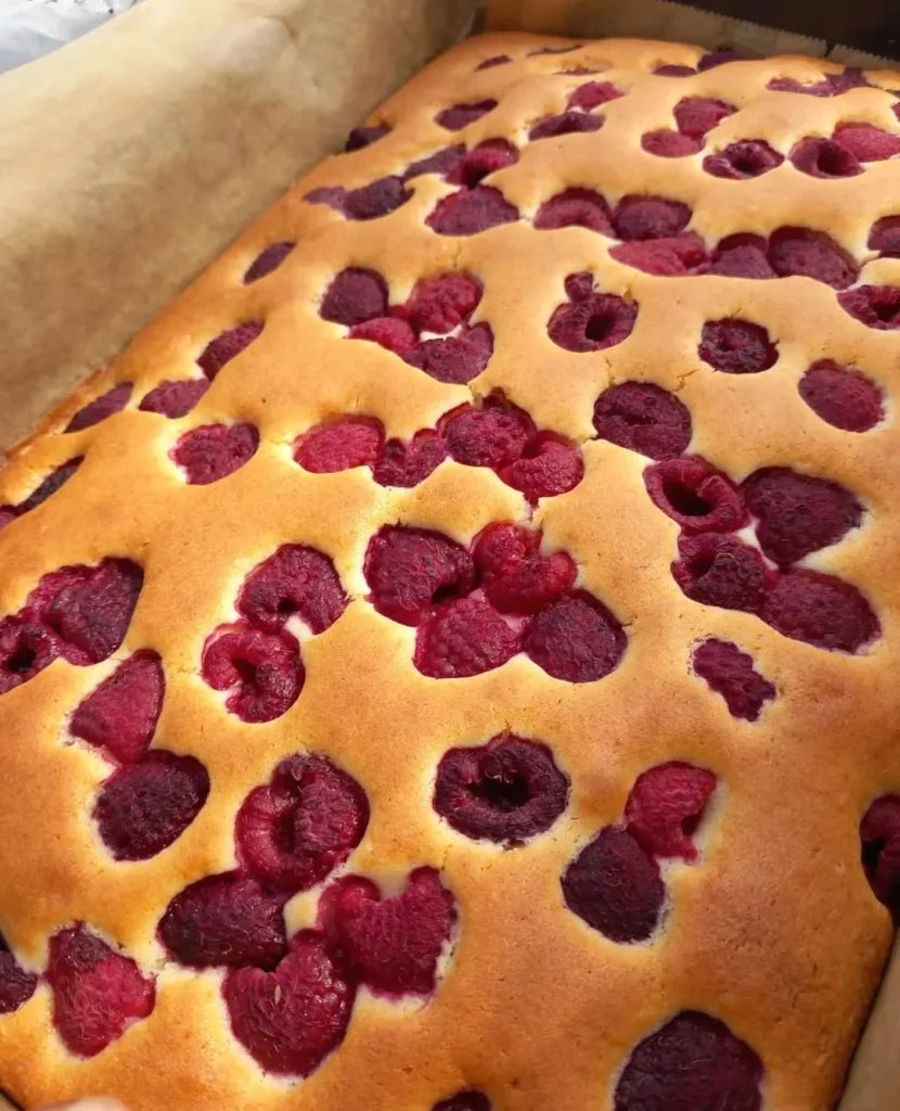 Recept za Kolač s malinama