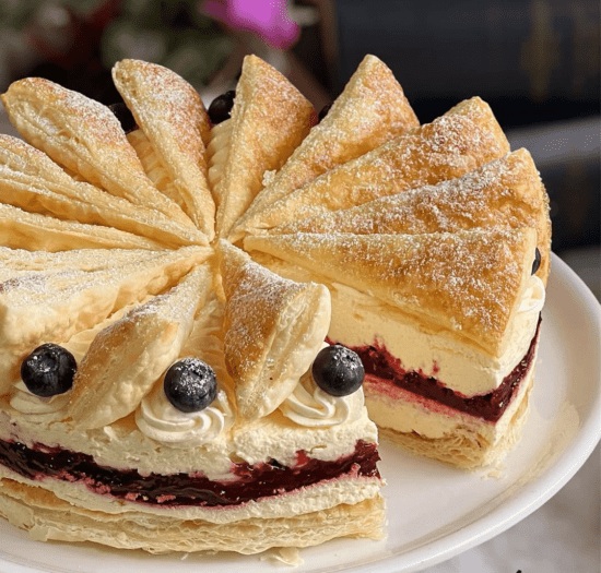 Vanilija torta sa šumskim voćem recept