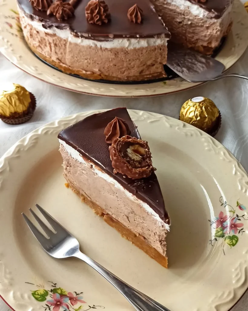 recept za ferrero cheesecake