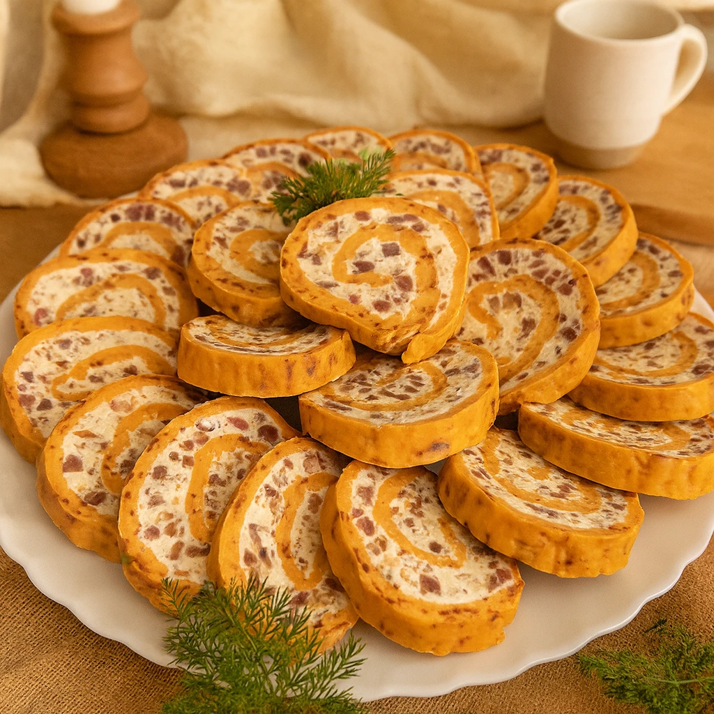 recept za ajvar rolat s pršutom