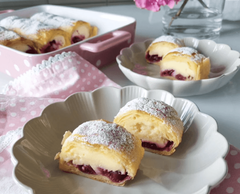 recept za štrudlu s pudingom od vanilije