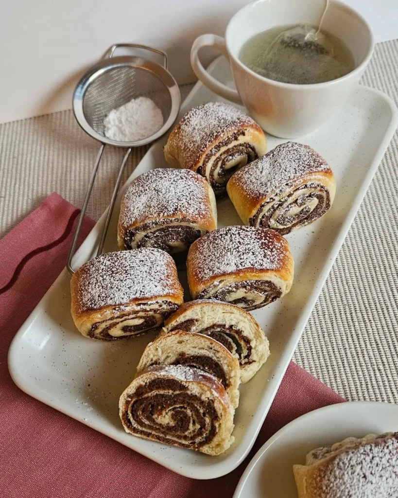 Štrudlice sa rogačem i makom tradicionalni desert