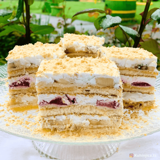 Voćna fantazija torta jednostavan recept