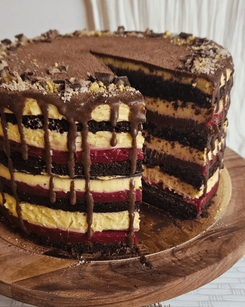 bloody berry torta