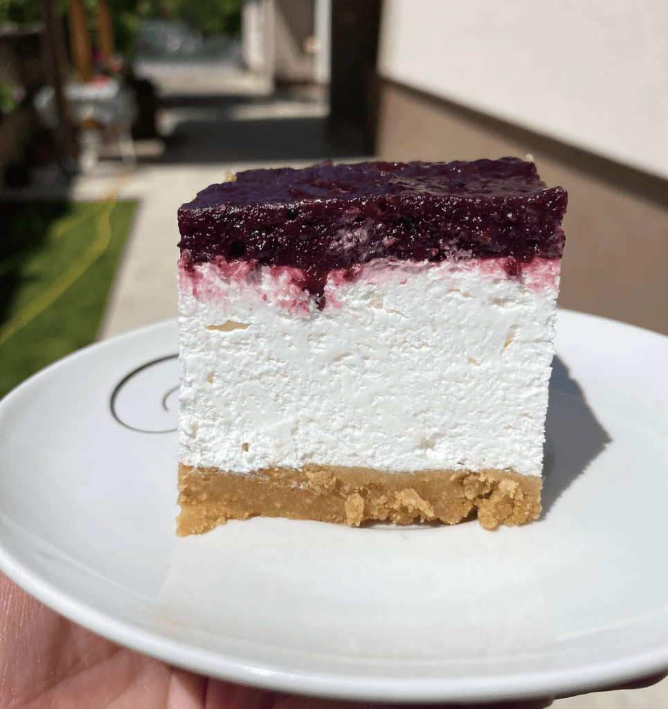 cheesecake s borovnicama