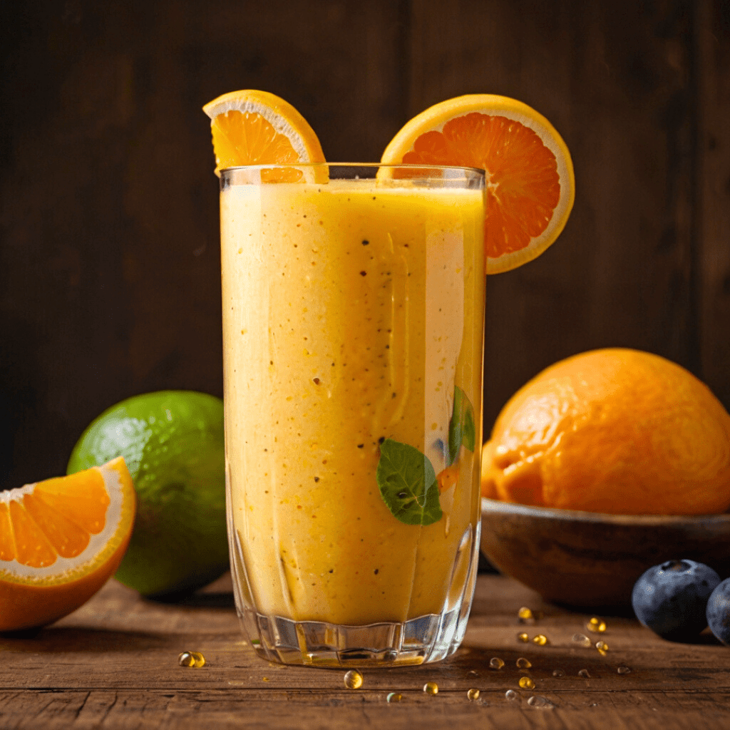 Recept za Tropski Sjajni Smoothie za zdravlje kože