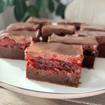 Recept za Bečke kocke s višnjama