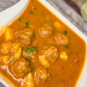 Čorba sa ćuftama jednostavan recept