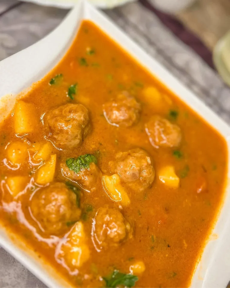 Čorba sa ćuftama jednostavan recept