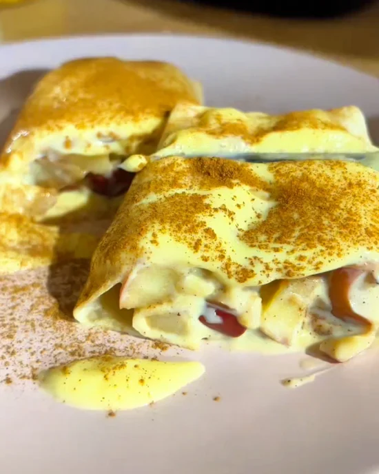 Proteinska pita s jabukama recept