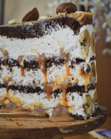 karamel torta sa bananama