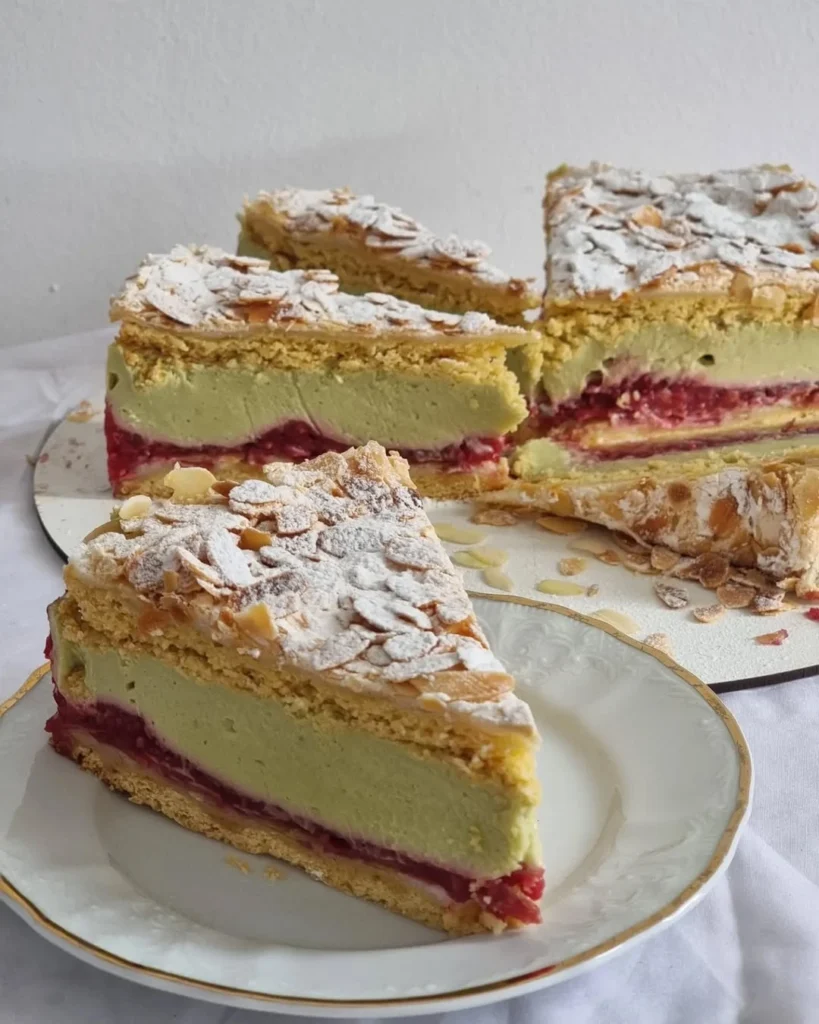 recept za badem malina tortu