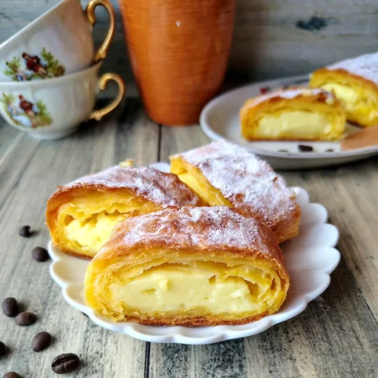 vanil krem štrudla