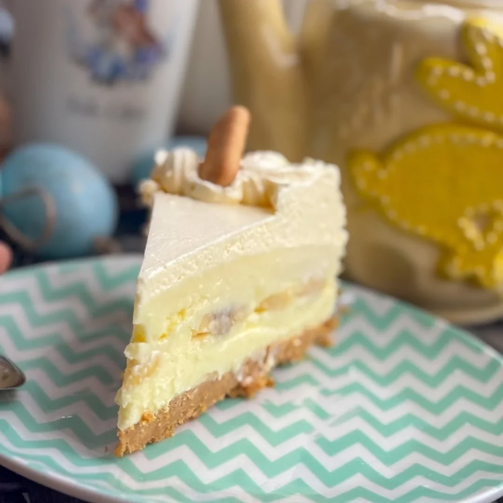 Kremasta torta s bananama kao ljetni desert