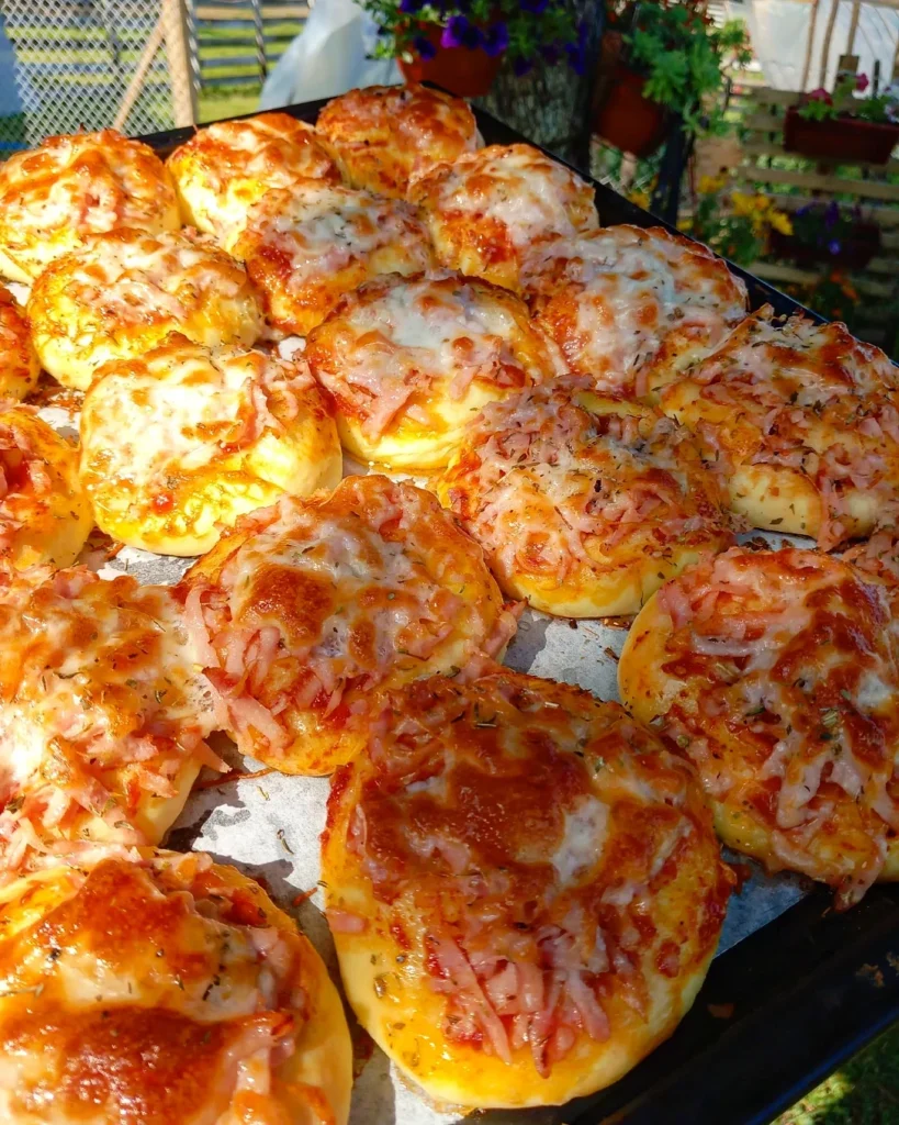 Mekane mini pizze recept