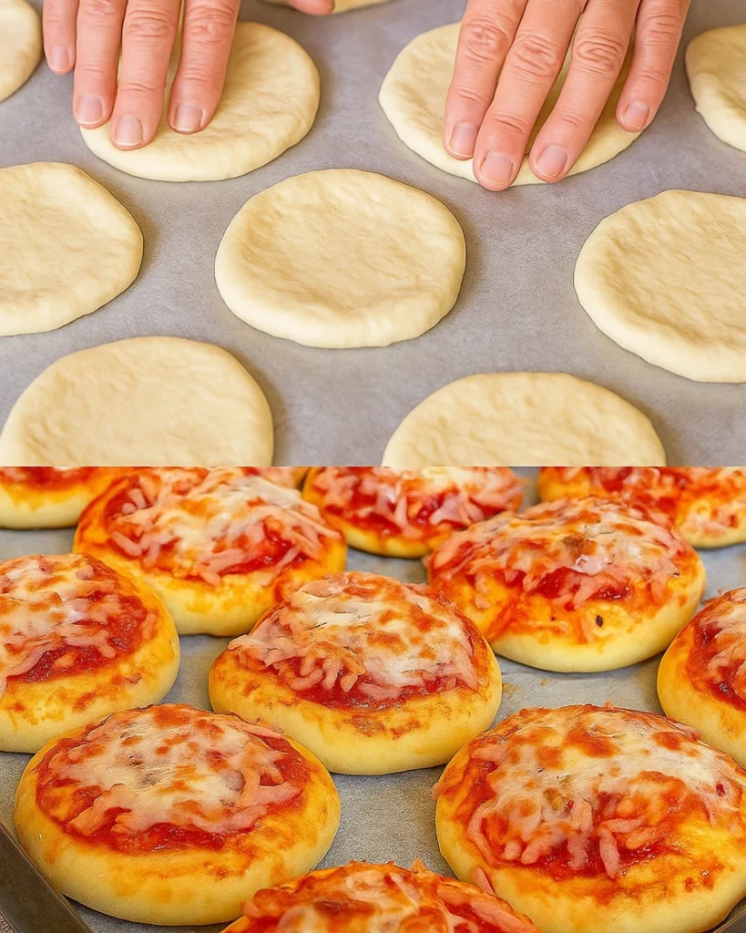 Priprema mini pizza