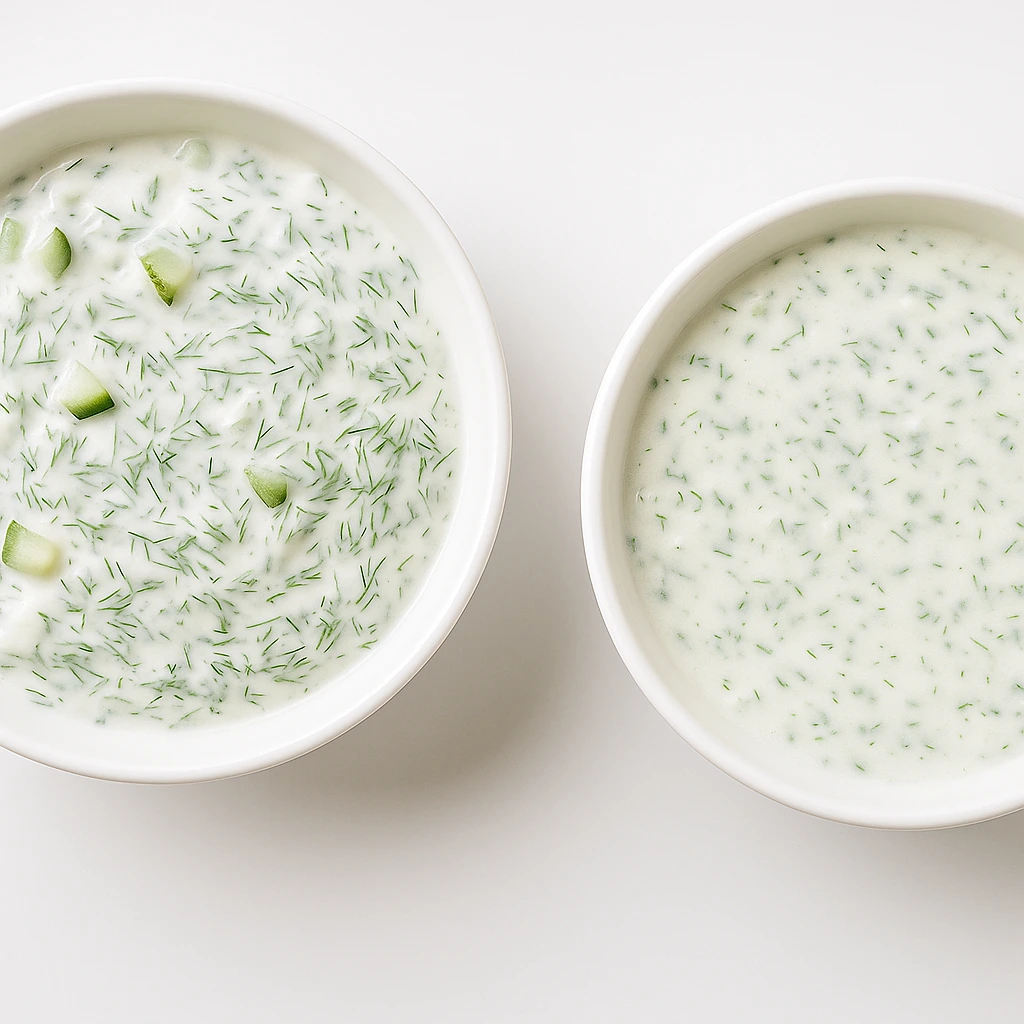 Razlika između tzatziki salate i tzatziki umaka
