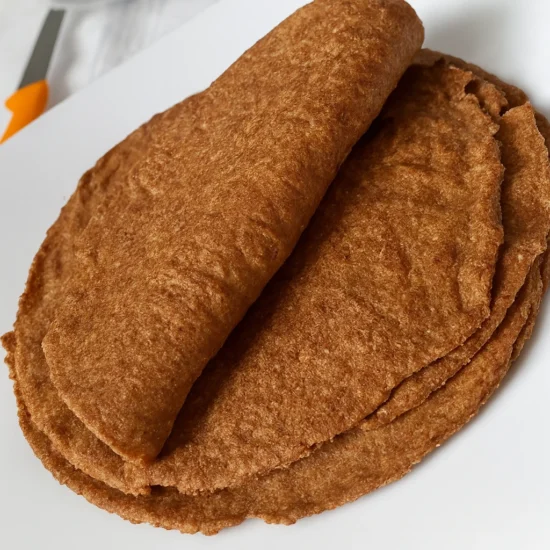 bezglutenske lanene tortilje