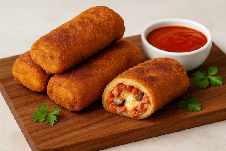 Pizza punjene pohane palačinke – Novo omiljeno jelo za ručak